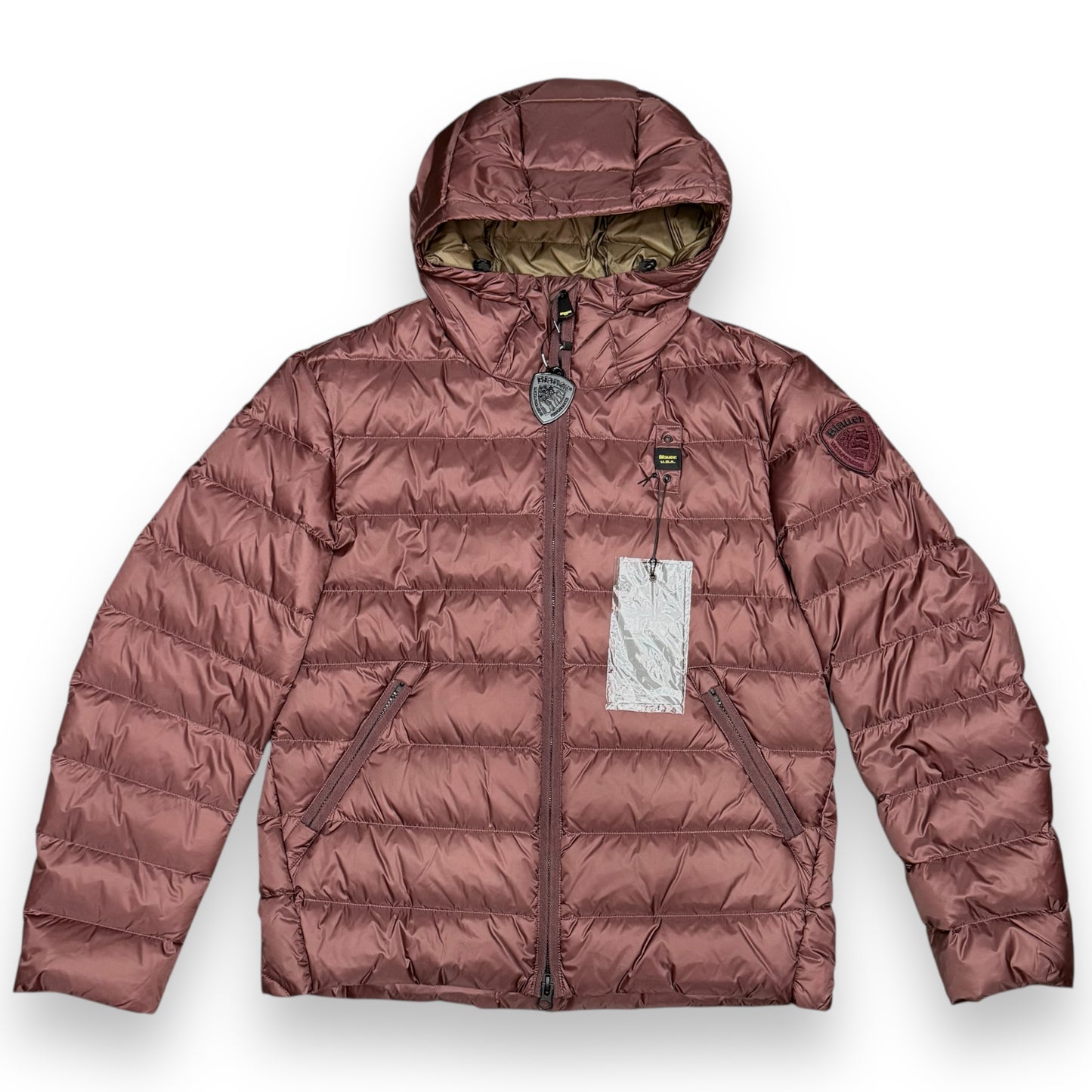 Giubbotto BLAUER, Col.Bordeaux (imbott. Piuma - 2025)