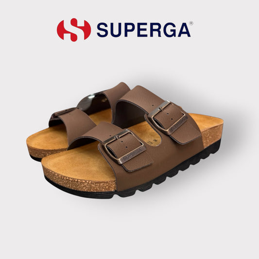 SUPERGA- Scarpe Donna, con platform, col.Marrone