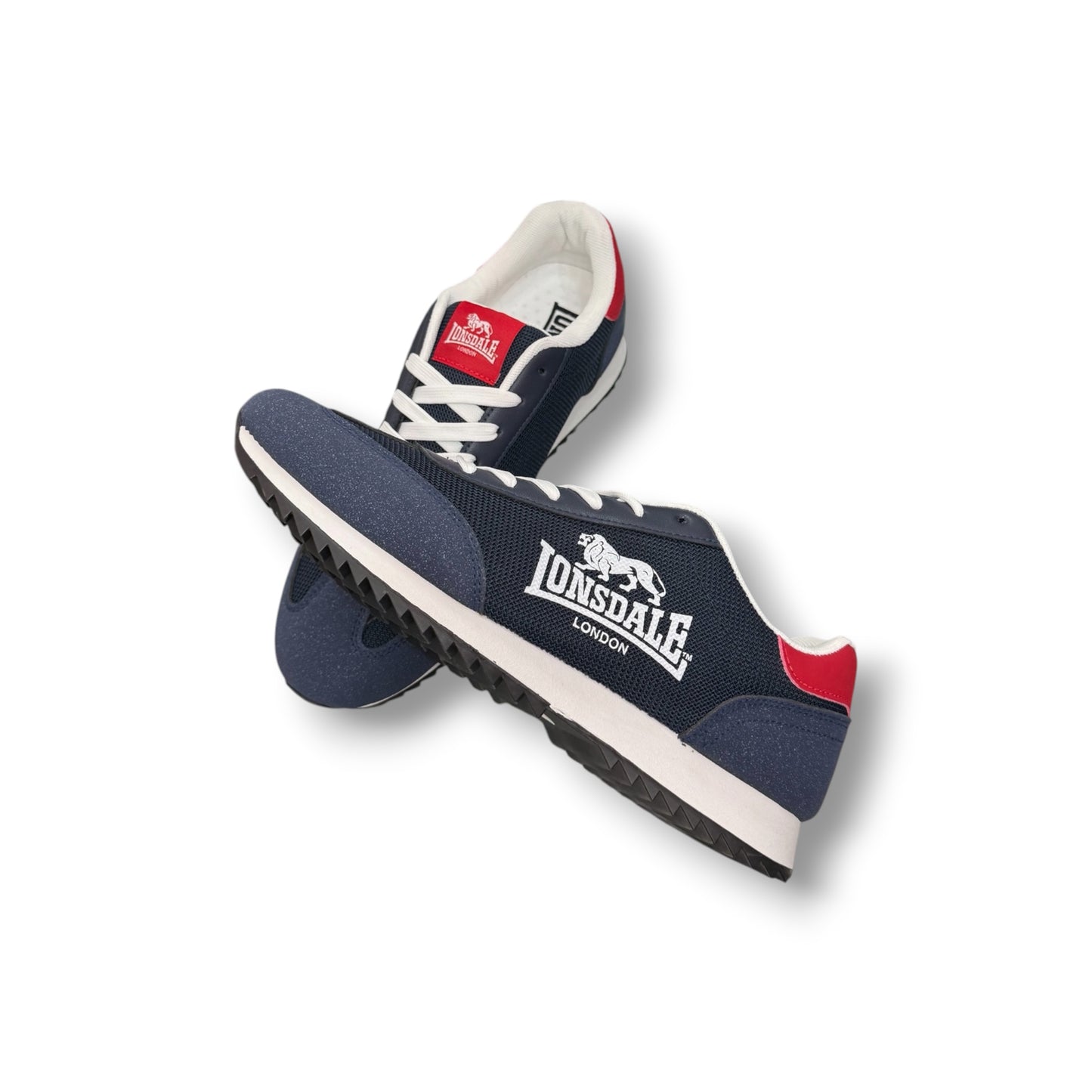 LONSDALE- Scarpe Uomo, Col.Navy/Red