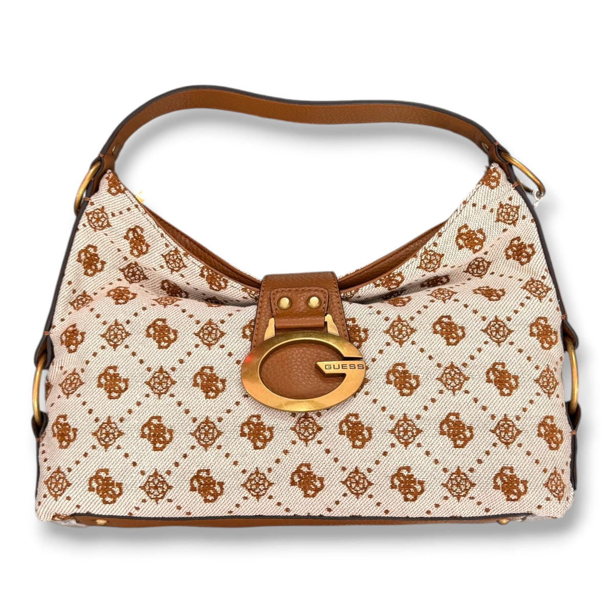 GUESS- Borsa Donna, Group:CAMDEN, Col.COGNAC LOGO