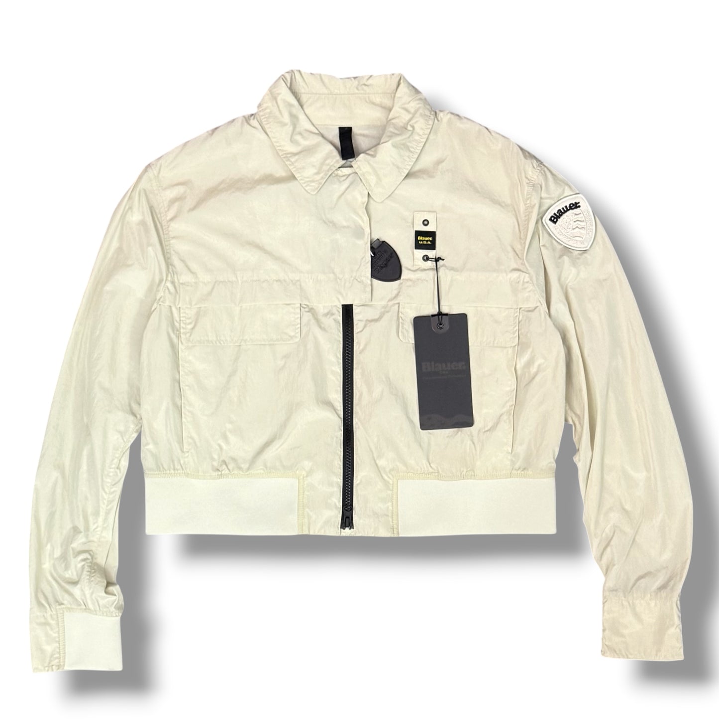 Blauer Donna, giubbotto, mod.Crop, Col.Beige