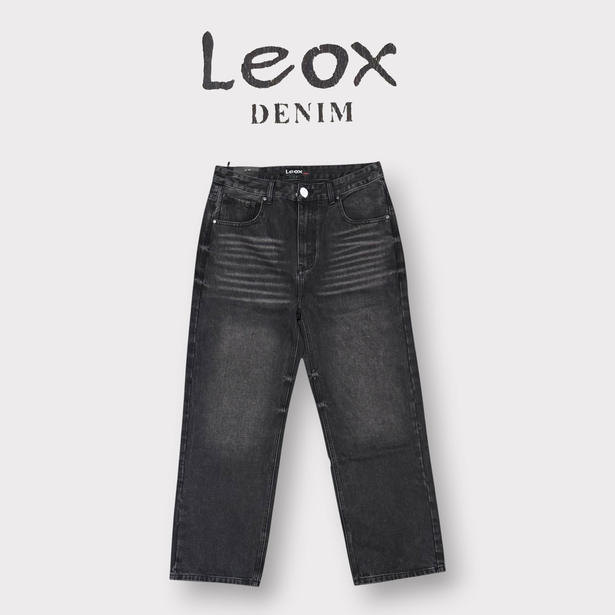 LEOX - JEANS Uomo, (Baggy Fit)