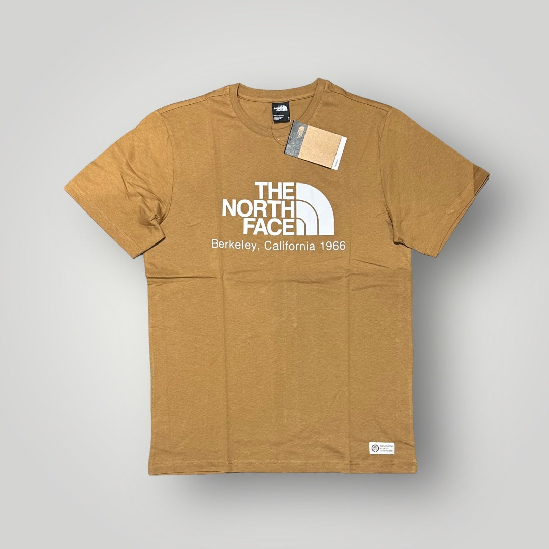T-shirt THE NORTH FACE Uomo tabacco con stampa frontale, RegulrFit