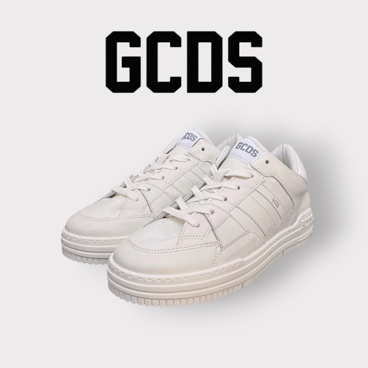 GCDS - Scarpe Uomo, Col.Bianco