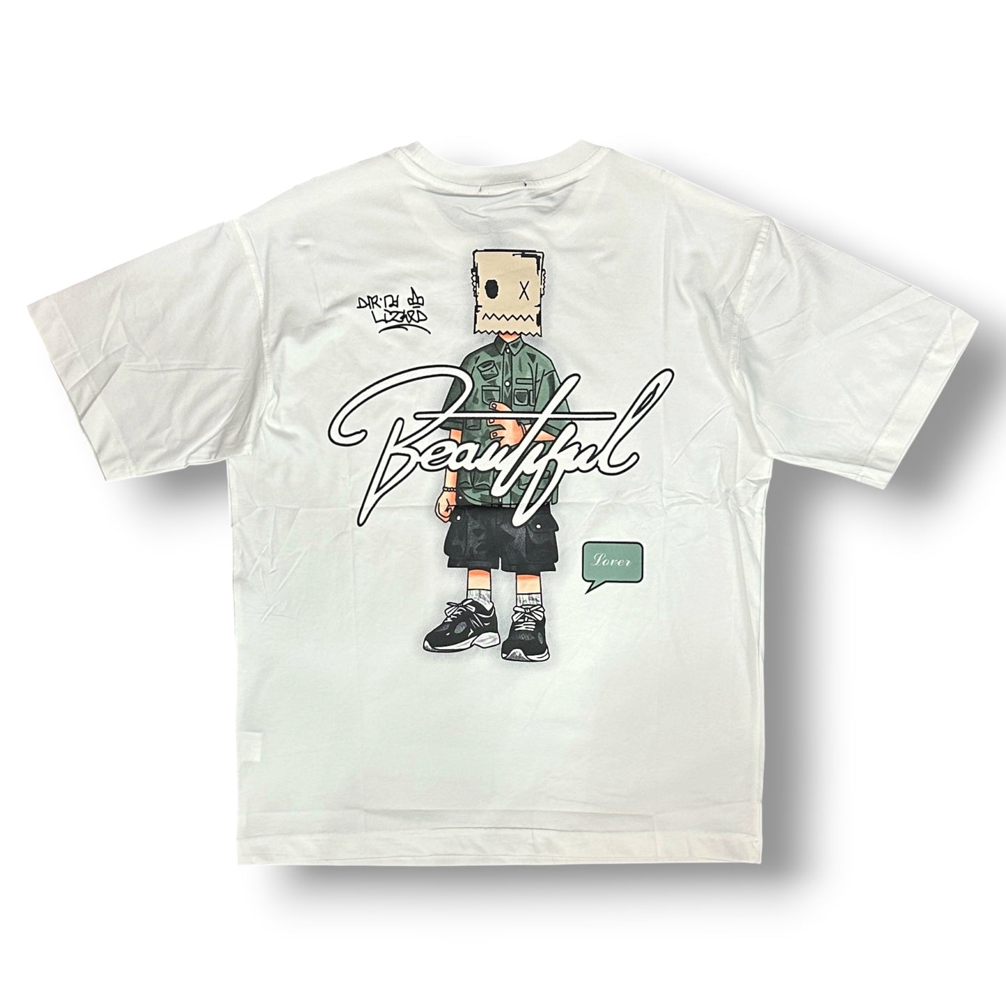 X-FEEL - Completino estivo Uomo con stampa schienale, Col.Bianco