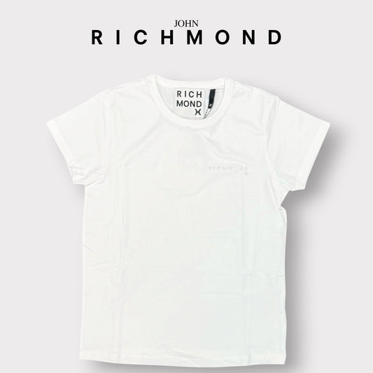 JOHN RICHMOND- T-shirt Donna, col.Bianco