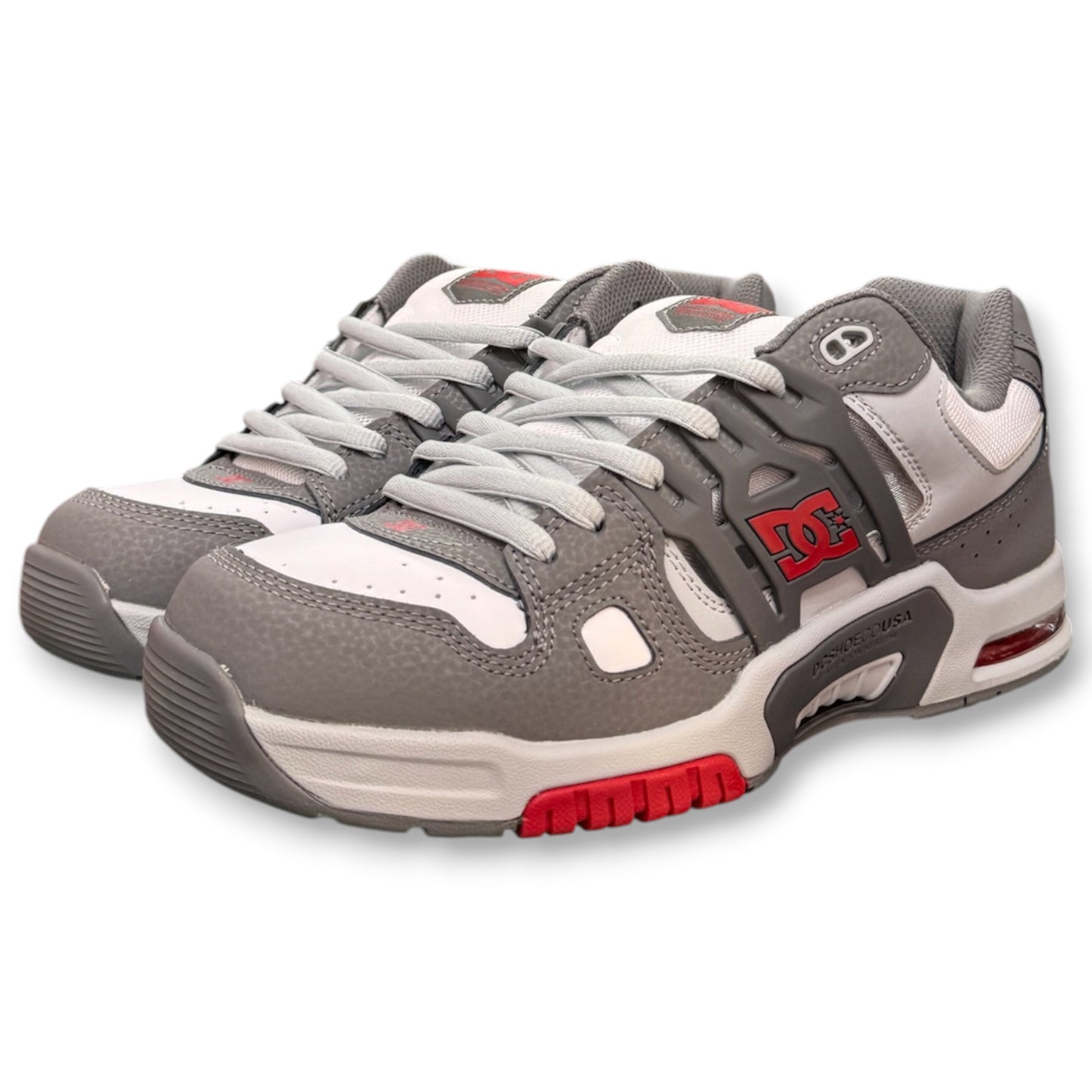 DC- Scarpe, col.Grigio/Rosso