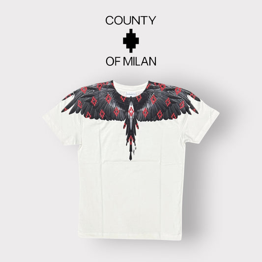 COUNTY OF MILAN- T-Shirt Uomo, (veste comoda), Col.Beige