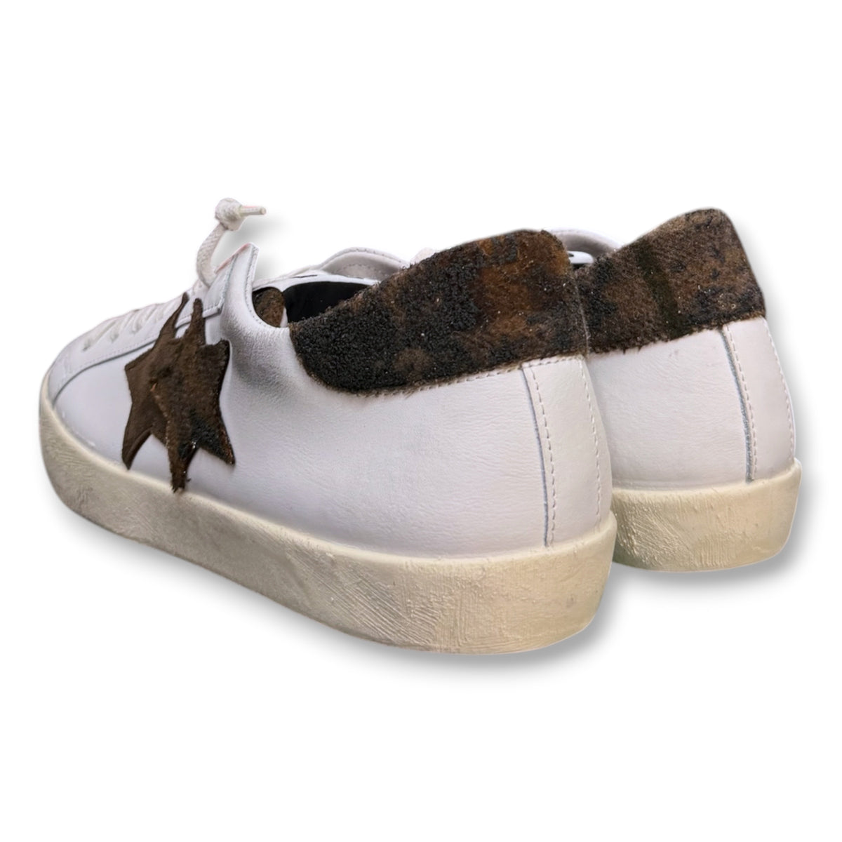 2 - STAR, Scarpa Uomo, Col.Bianco/Marrone