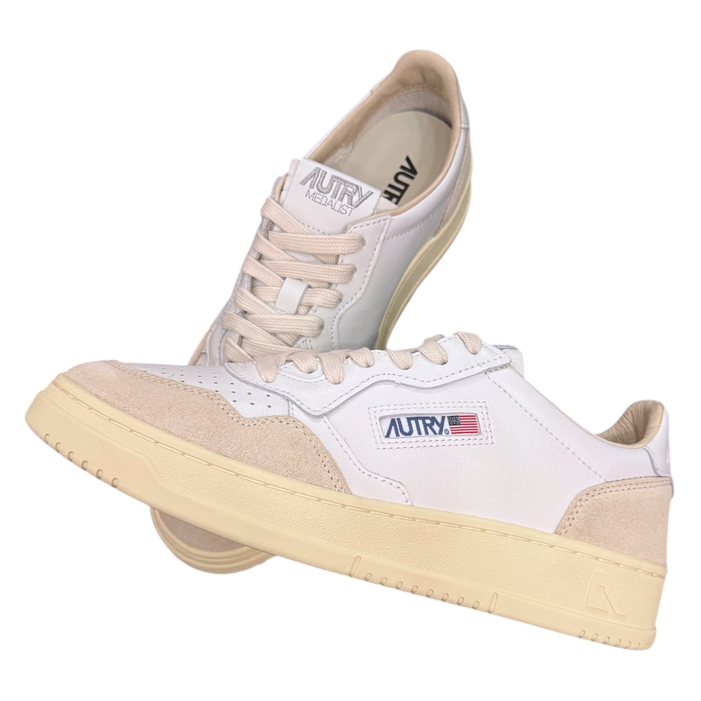 AUTRY - Scarpa Uomo, Col.Bianco/Beige