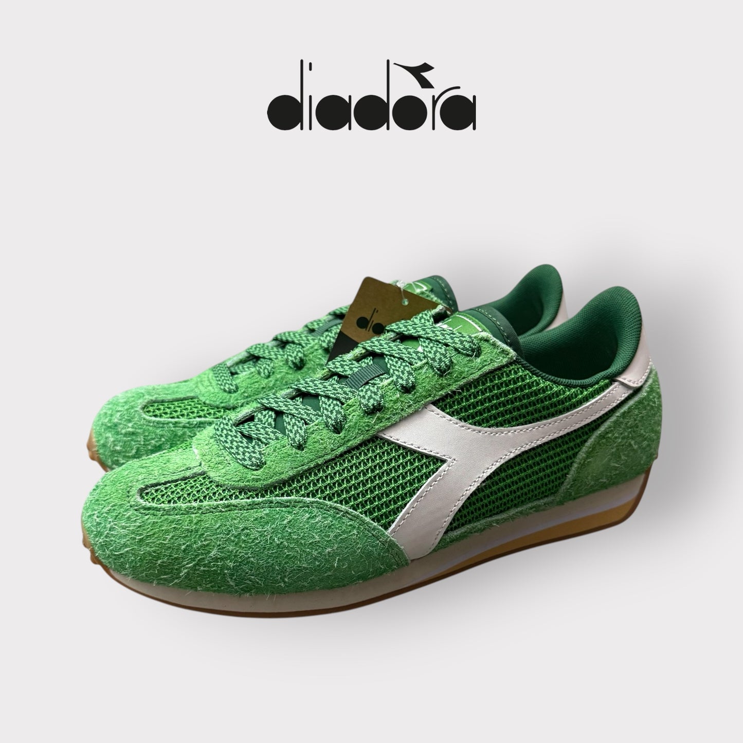 Scarpe DIADORA, mod.Rally, col.Verde/Bianco