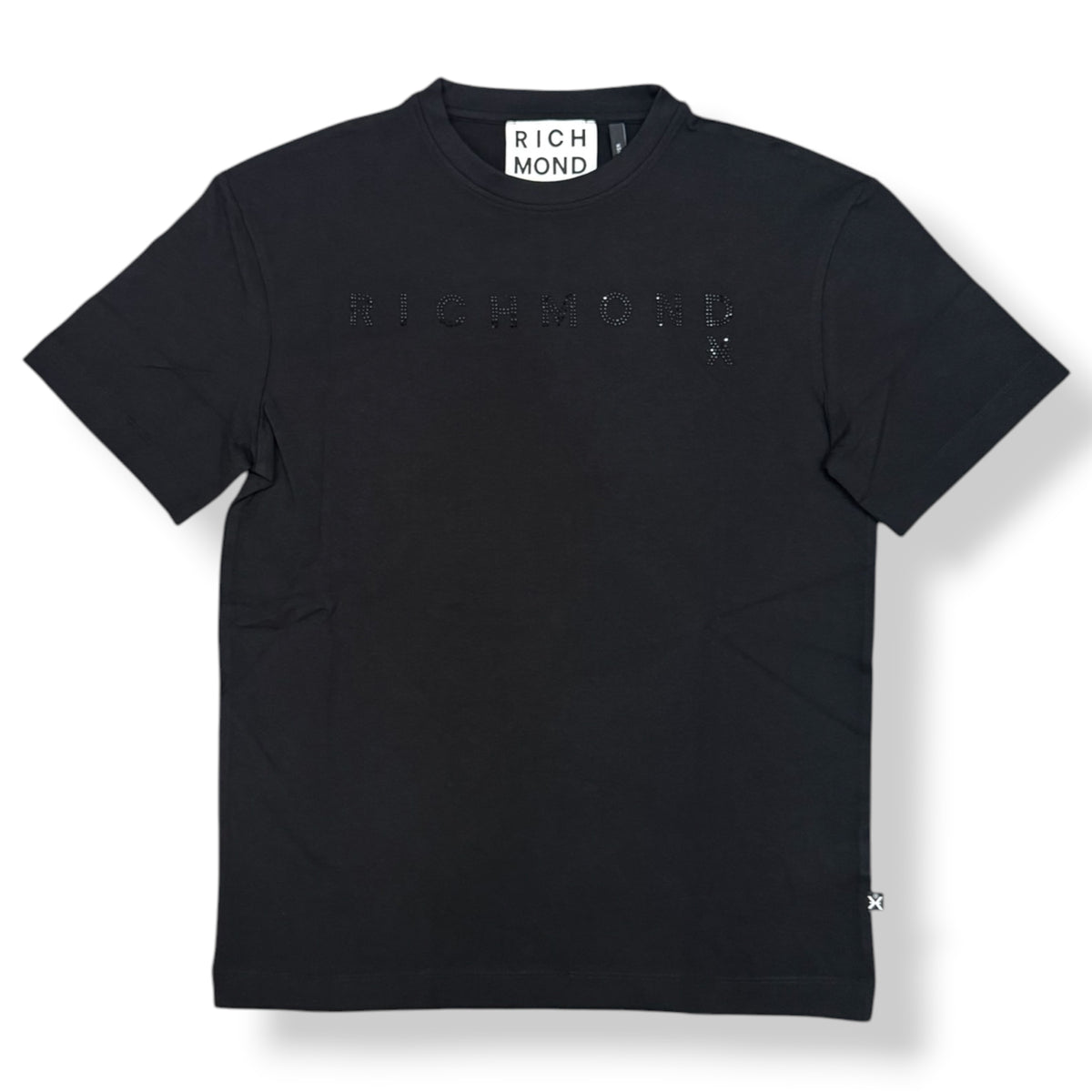 JOHN RICHMOND- T-shirt Donna, Oversize Fit, col.Nero