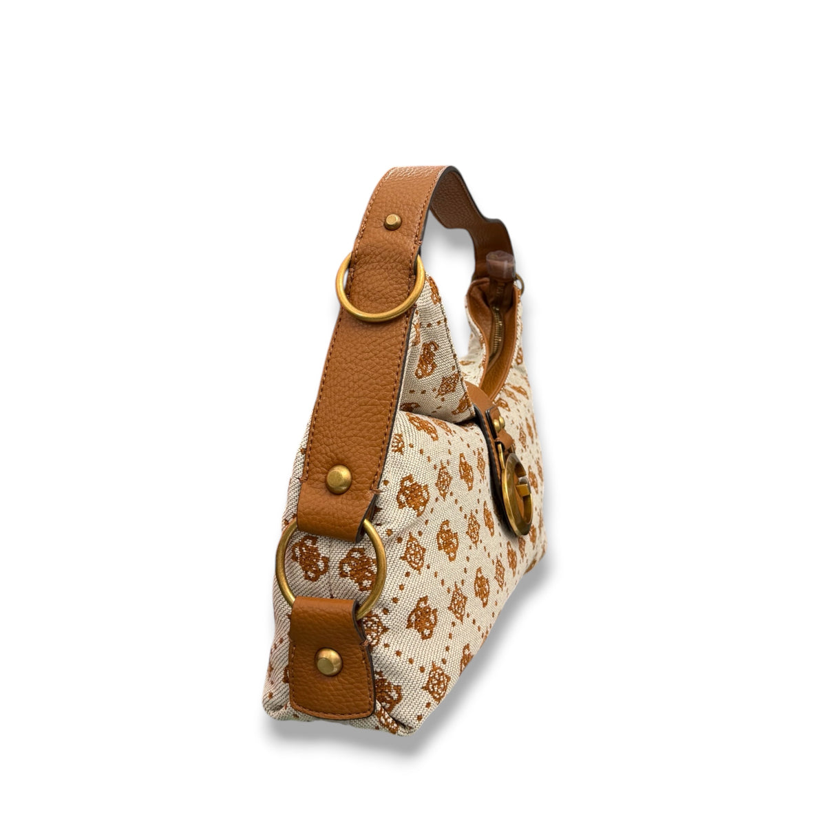 GUESS- Borsa Donna, Group:CAMDEN, Col.COGNAC LOGO