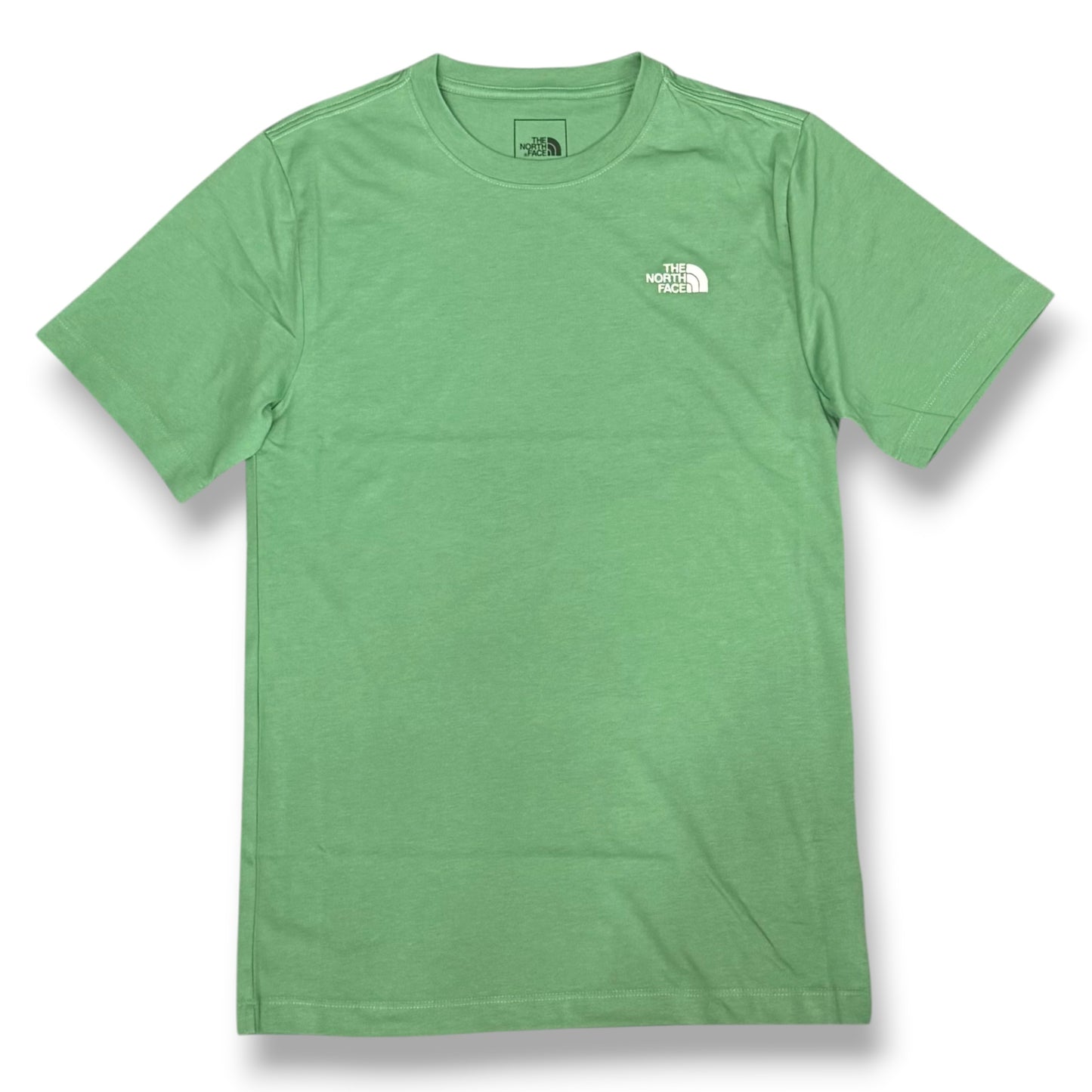 THE NORTH FACE- T-Shirt Uomo con logo ricamato lato cuore, Col.Verde