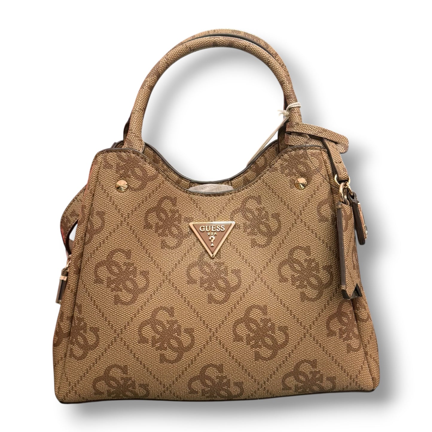 GUESS- Borsa Donna, Group:MERIDIAN II, Col.LATTE LOGO