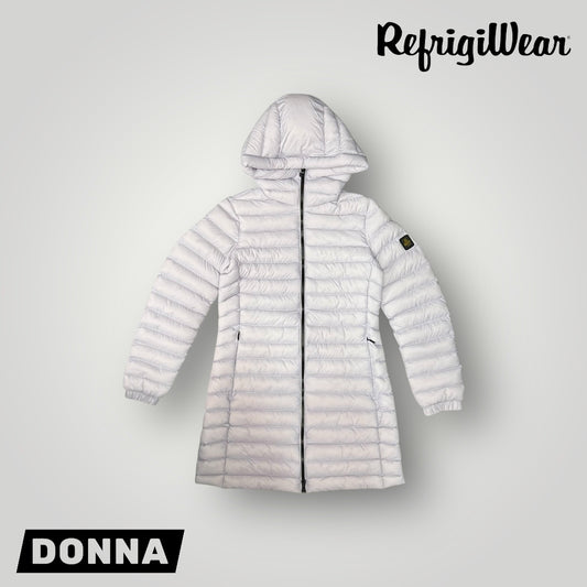 Giubbotto REFRIGIWEAR Donna, modello 3/4 con cappuccio, col.Lilla