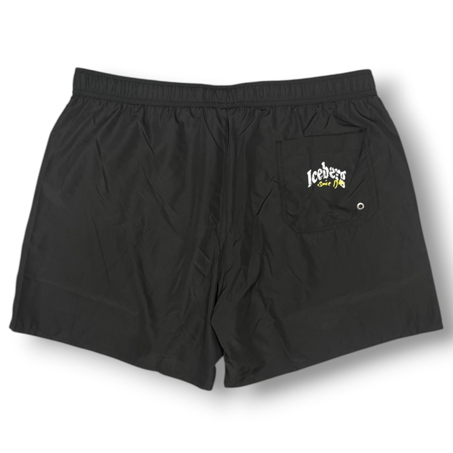 ICEBERG BEACHWEAR- Costume Uomo, con stampa, col.Nero