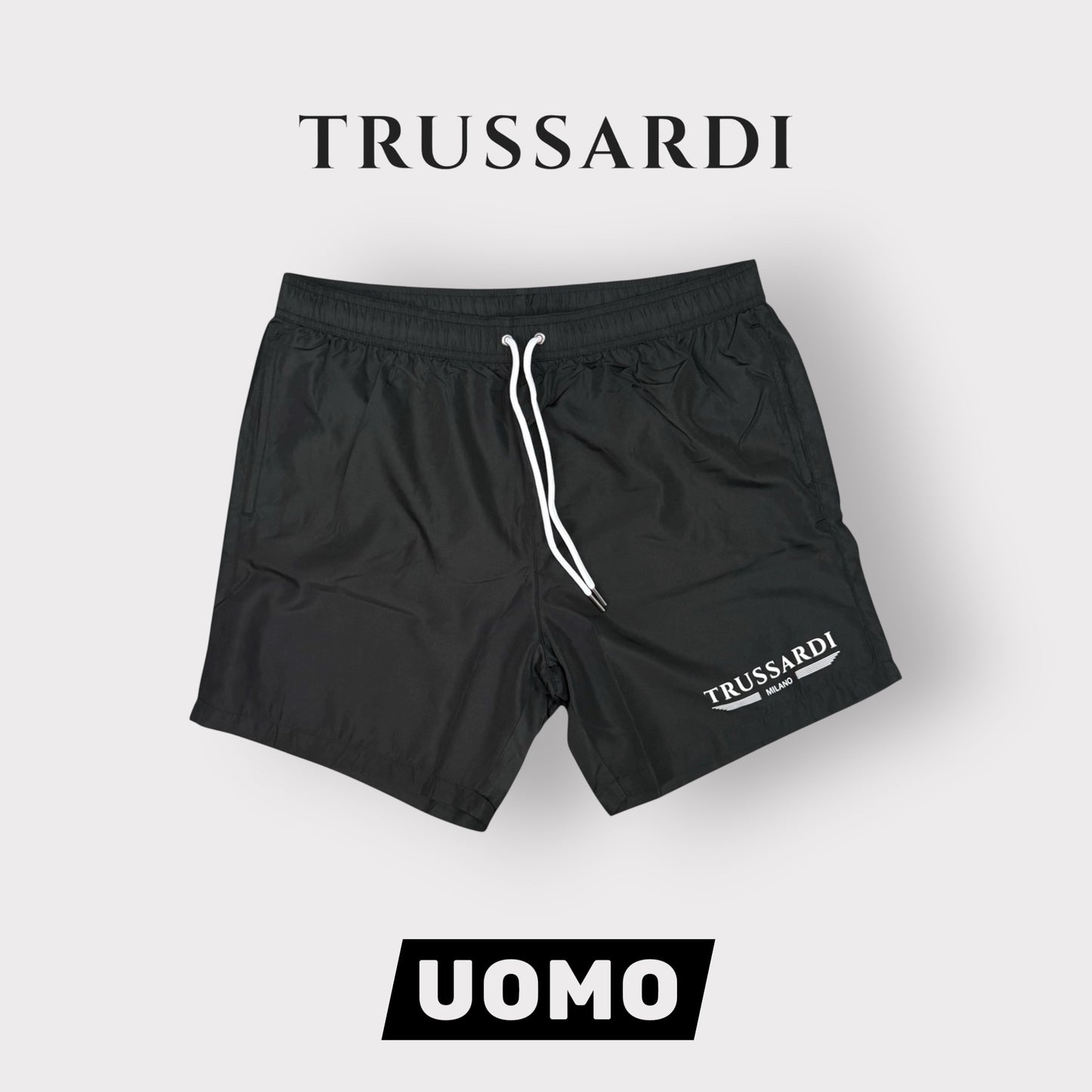 TRUSSARDI- Costume Uomo, mod.Basic, col.Nero