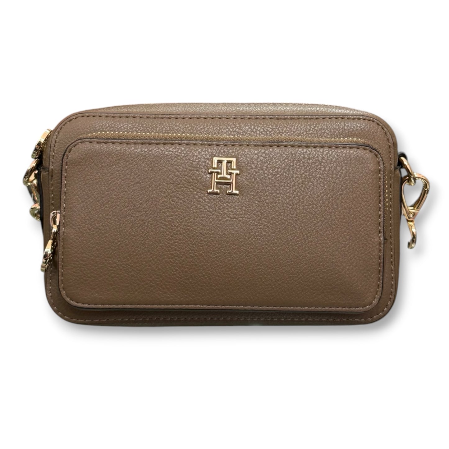 TOMMY HILFIGER- Borsa Donna, Col.Beige scuro