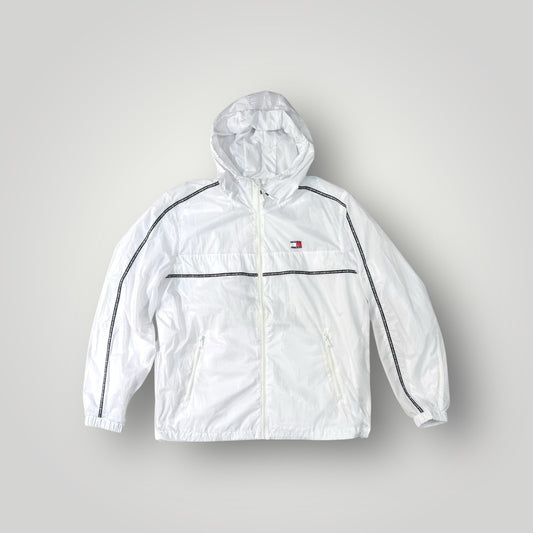 Giubbotto Antivento Tommy Jeans, Col.Bianco (veste grande, prendi una tg. In meno)