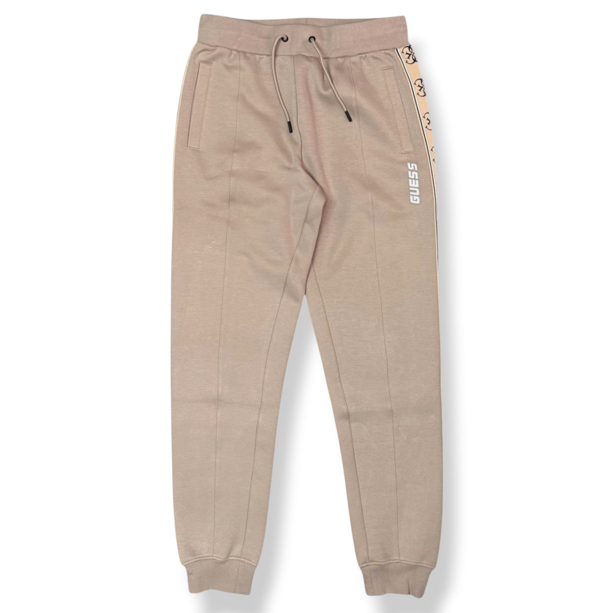 GUESS - Tuta completa Uomo, con scritta lato cuore in, tex.neoprene, Col.Fango