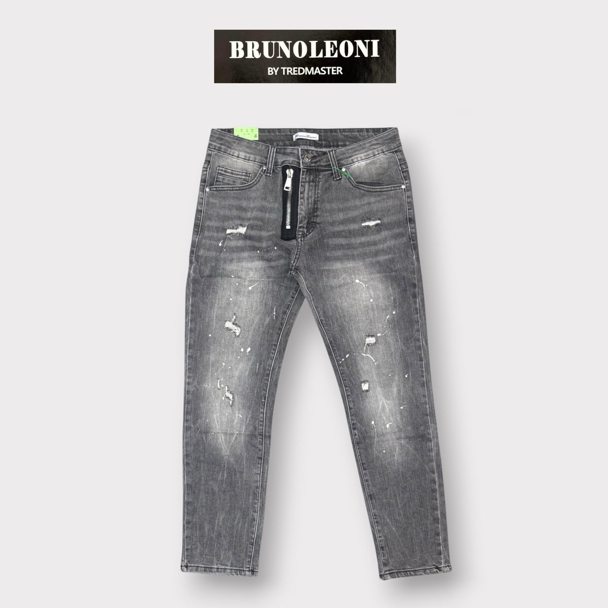 BRUNO LEONI - JEANS Uomo, (Capri Fit) grigio