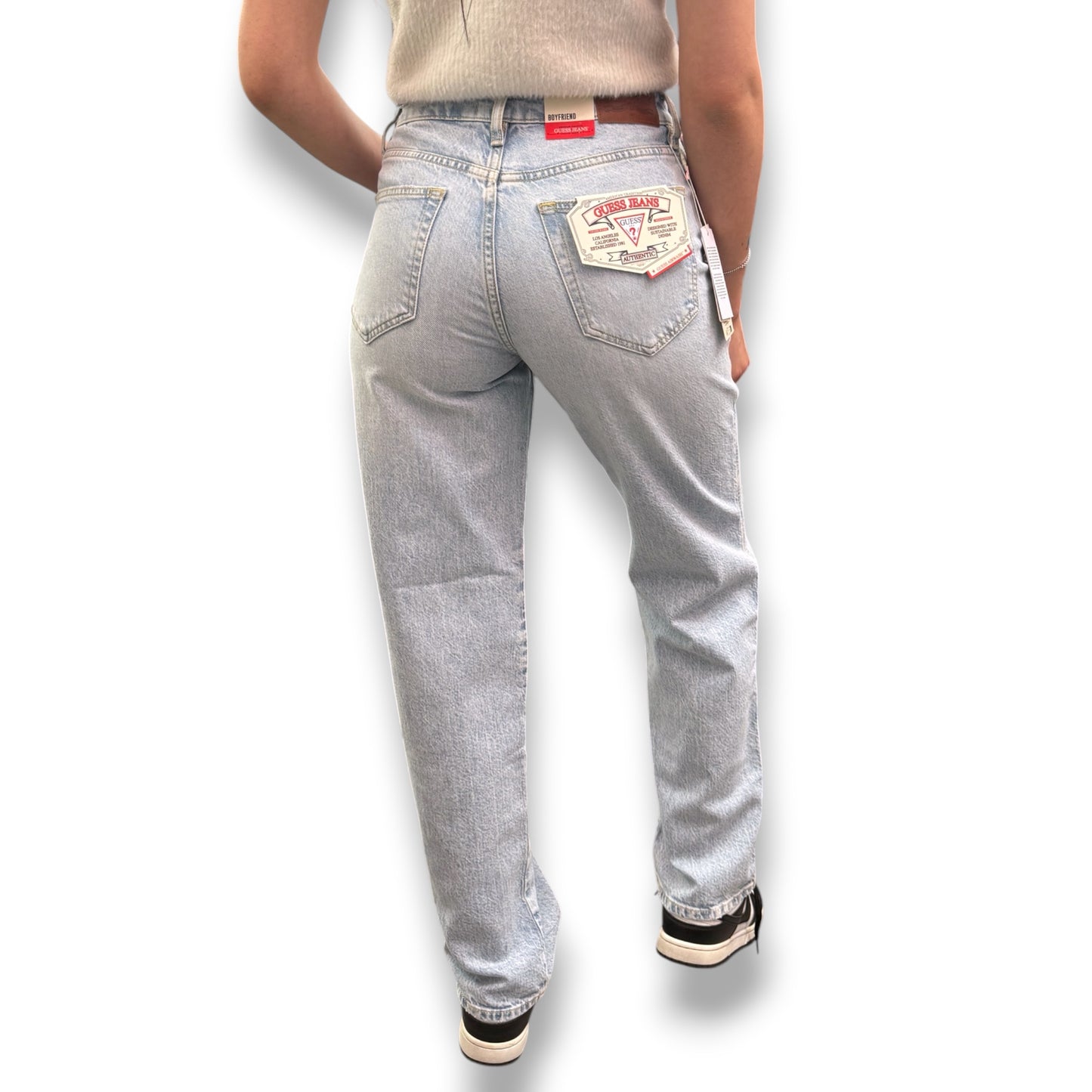 GUESS JEANS - Pantalone Donna, mod.Boyfriend, (L30)