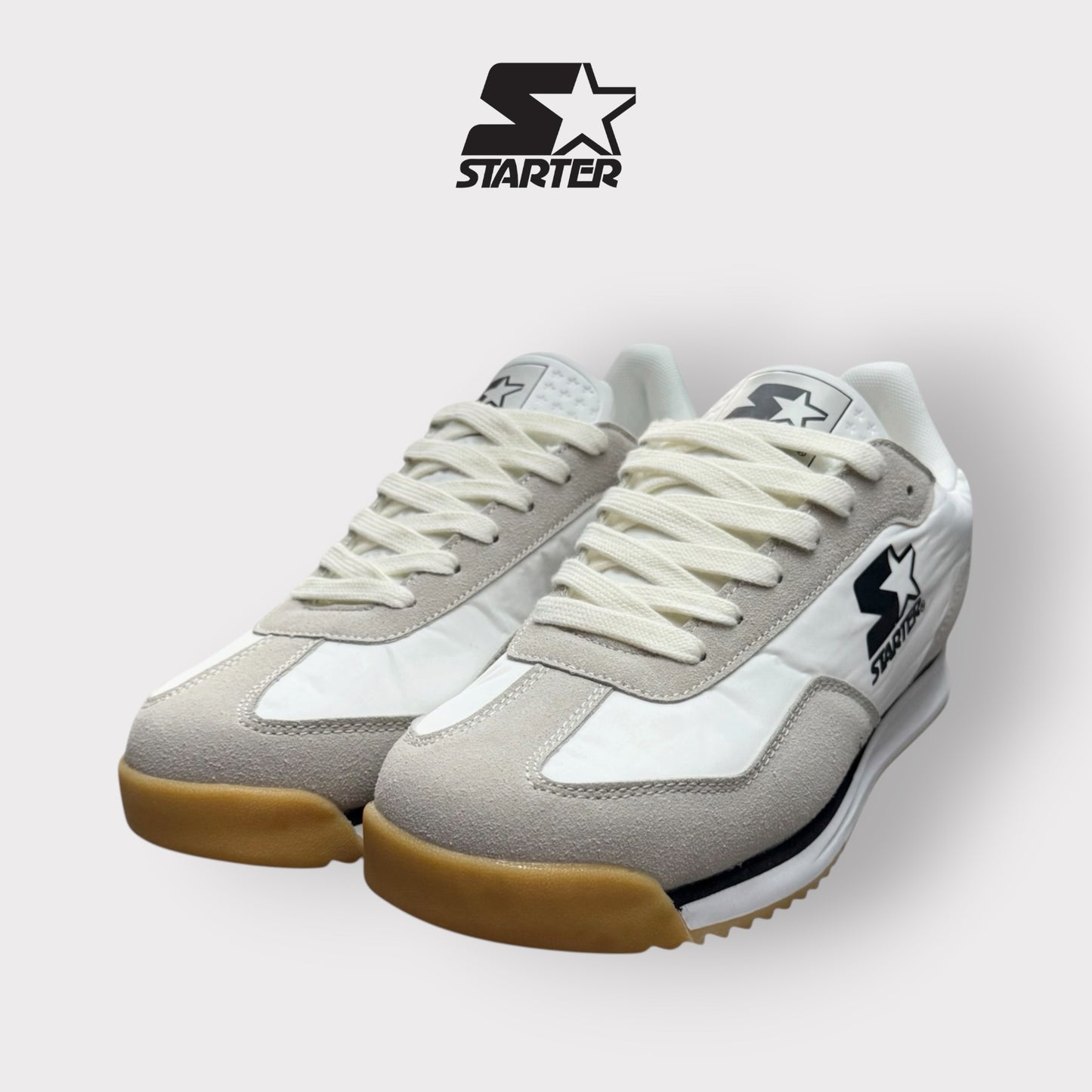 STARTER- Scarpe, STBL-15-01, Col.WHITE/BLACK/PARA