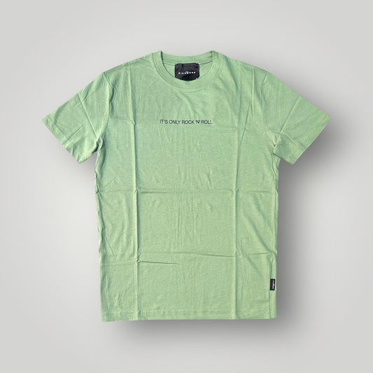 T-shirt RICHMOND Uomo, con stampa frontale piccola, Col. Verde Menta (it's only rock 'n'roll)