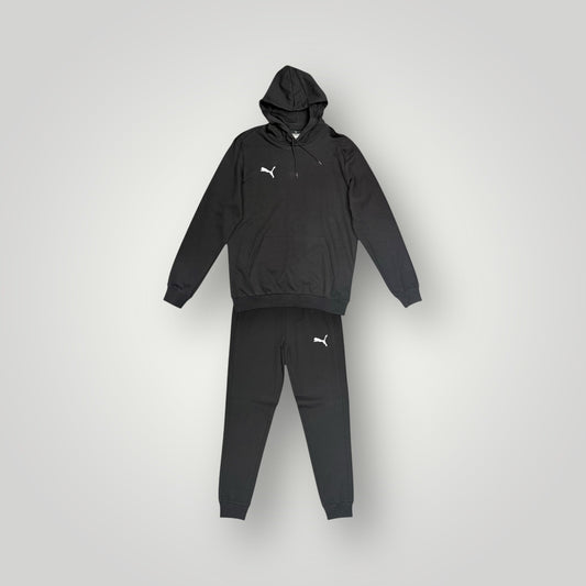 Tuta Completa PUMA in in cotone garzato, col.Nero