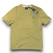 Carica l&#39;immagine nel visualizzatore di Gallery, T-shirt Slub LYLE &amp; SCOTT 100% cotone, RelaxedFit, col.Seaweed
