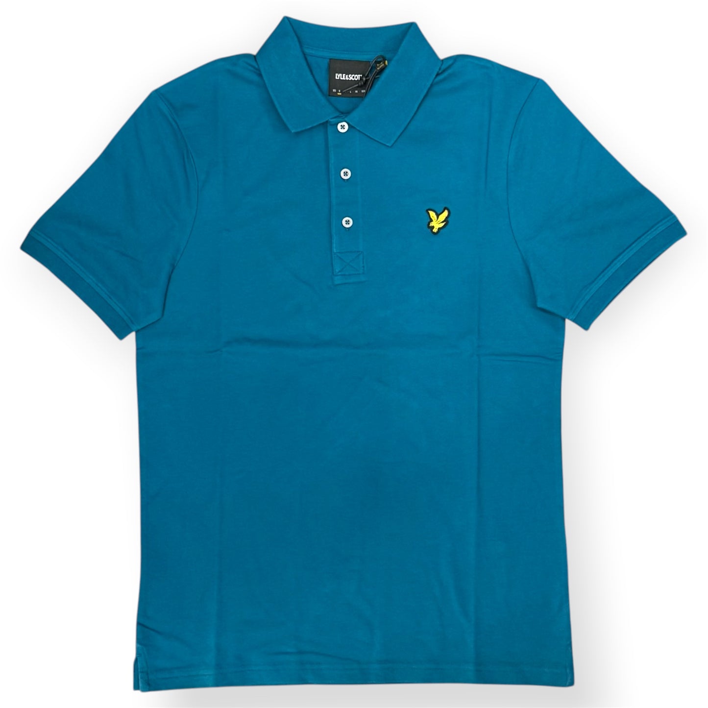 LYLE & SCOTT- Polo, Regular Fit, Col.Lagoon