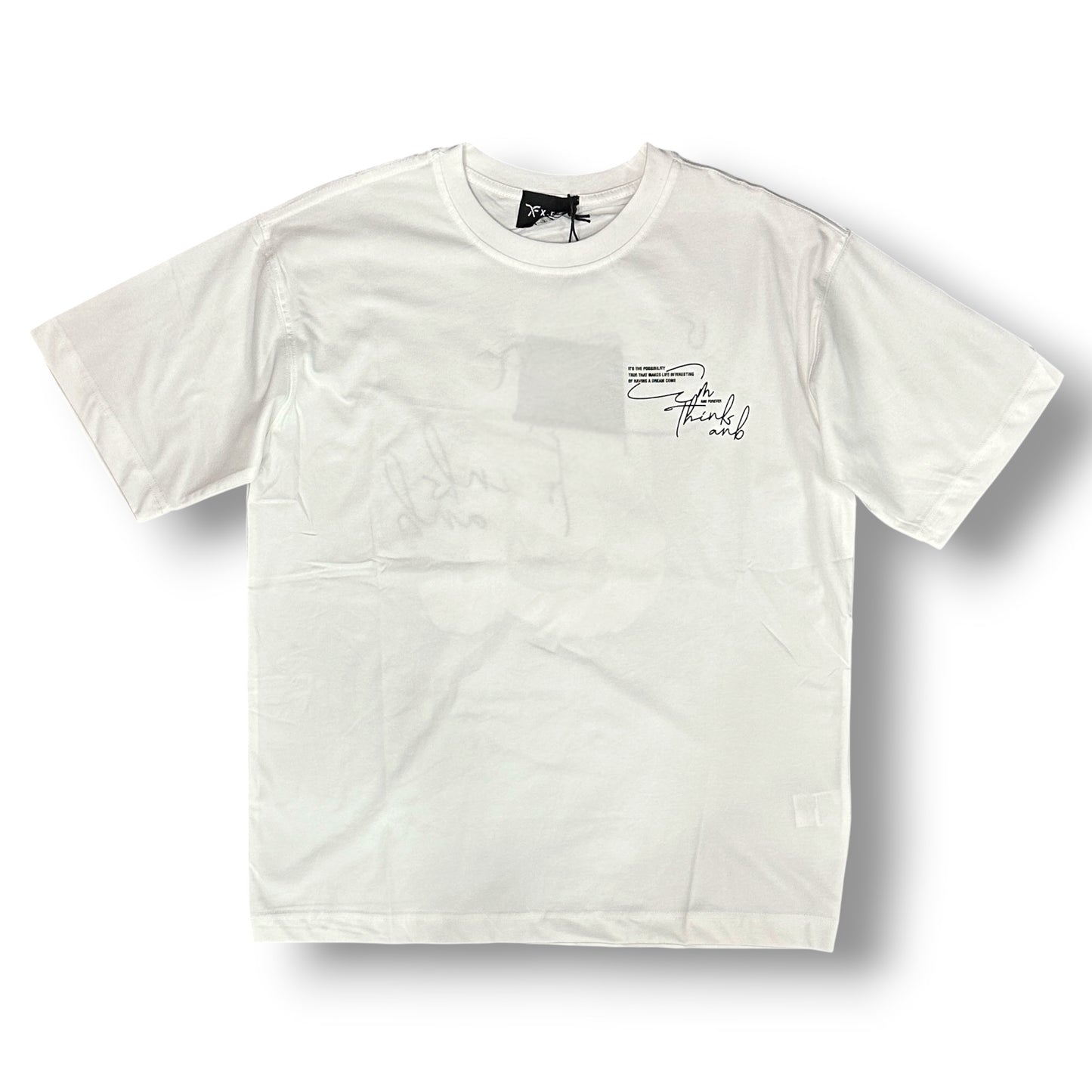 X-FEEL - Completino estivo Uomo con stampa schienale, Col.Bianco