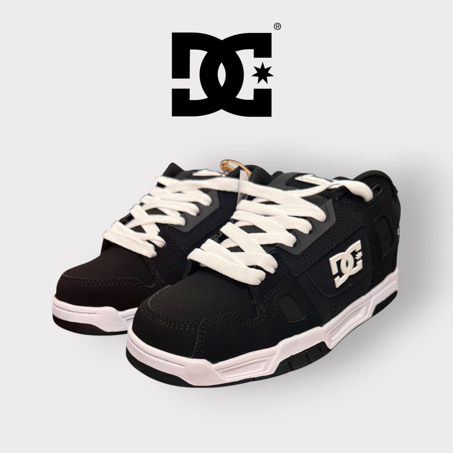 DC- Scarpe, col.Nero/Bianco