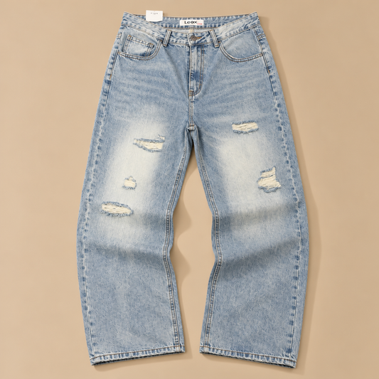 LEOX - JEANS Uomo, (veste comodo) 3458