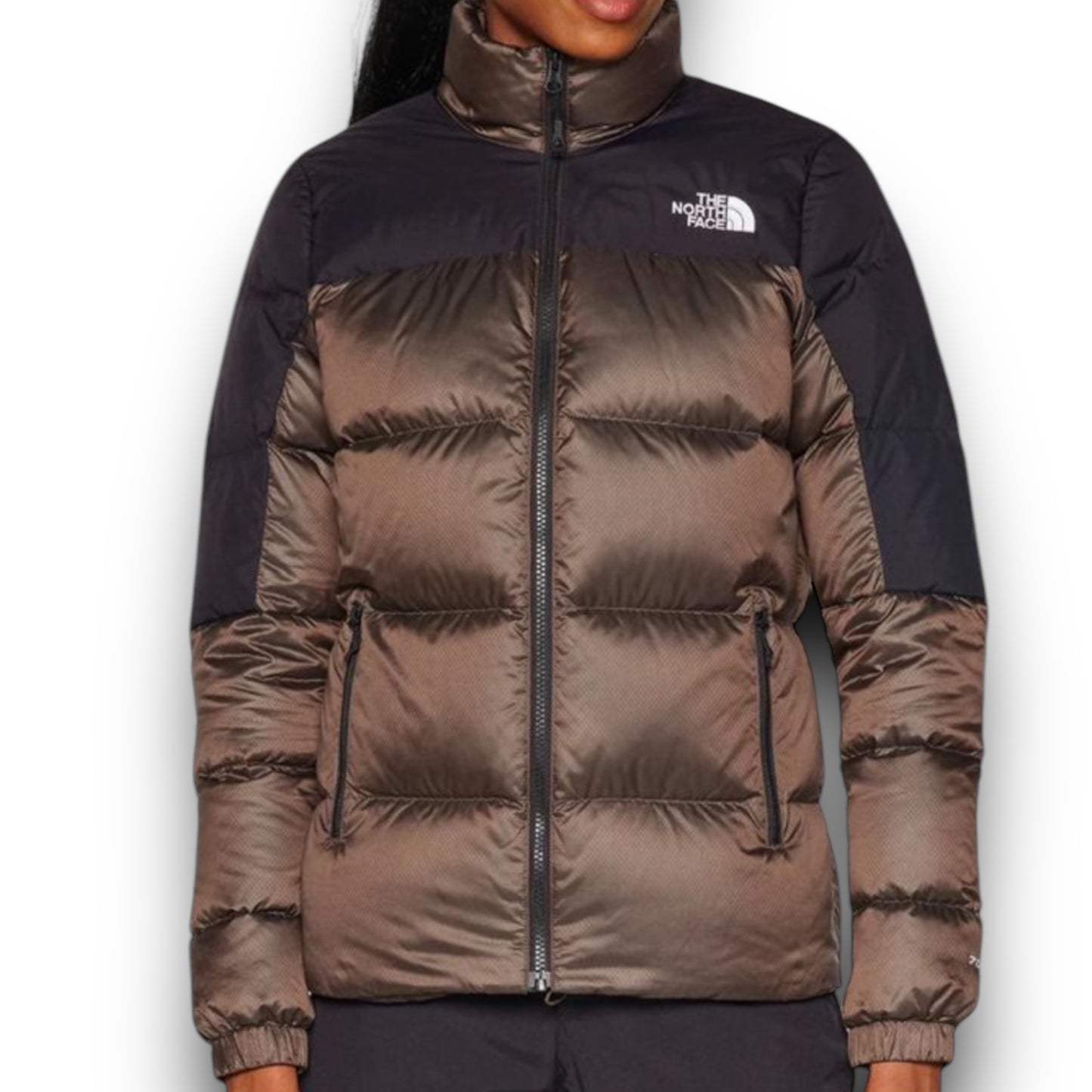 Giubbotto THE NORTH FACE Donna, DIABLO, Cappuccio, Col.Marrone/Nero