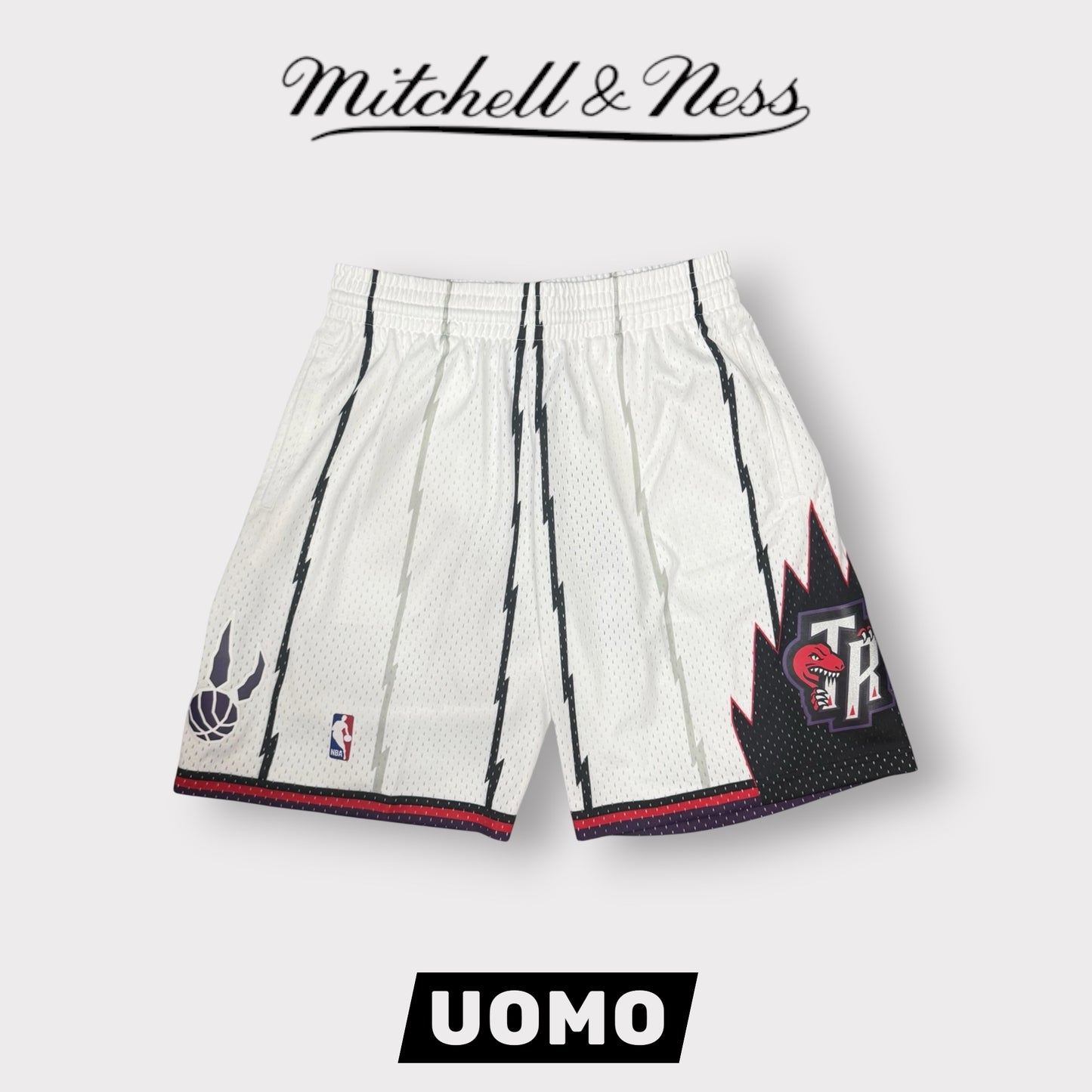 MITCHELL&NESS - Bermuda Toronto Raptors, Col.Bianco