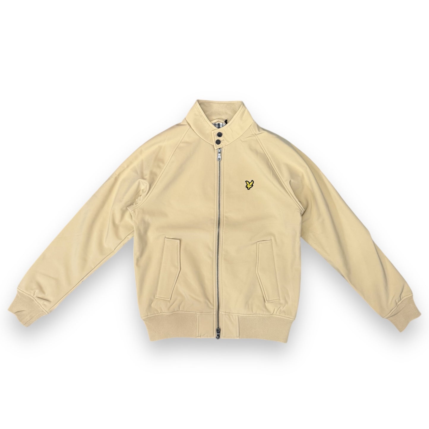 Giubbotto  LYLE&SCOTT, con interno in flanella, mod.Softshell Harrington Jacket, Col.Cairngorms Khaki