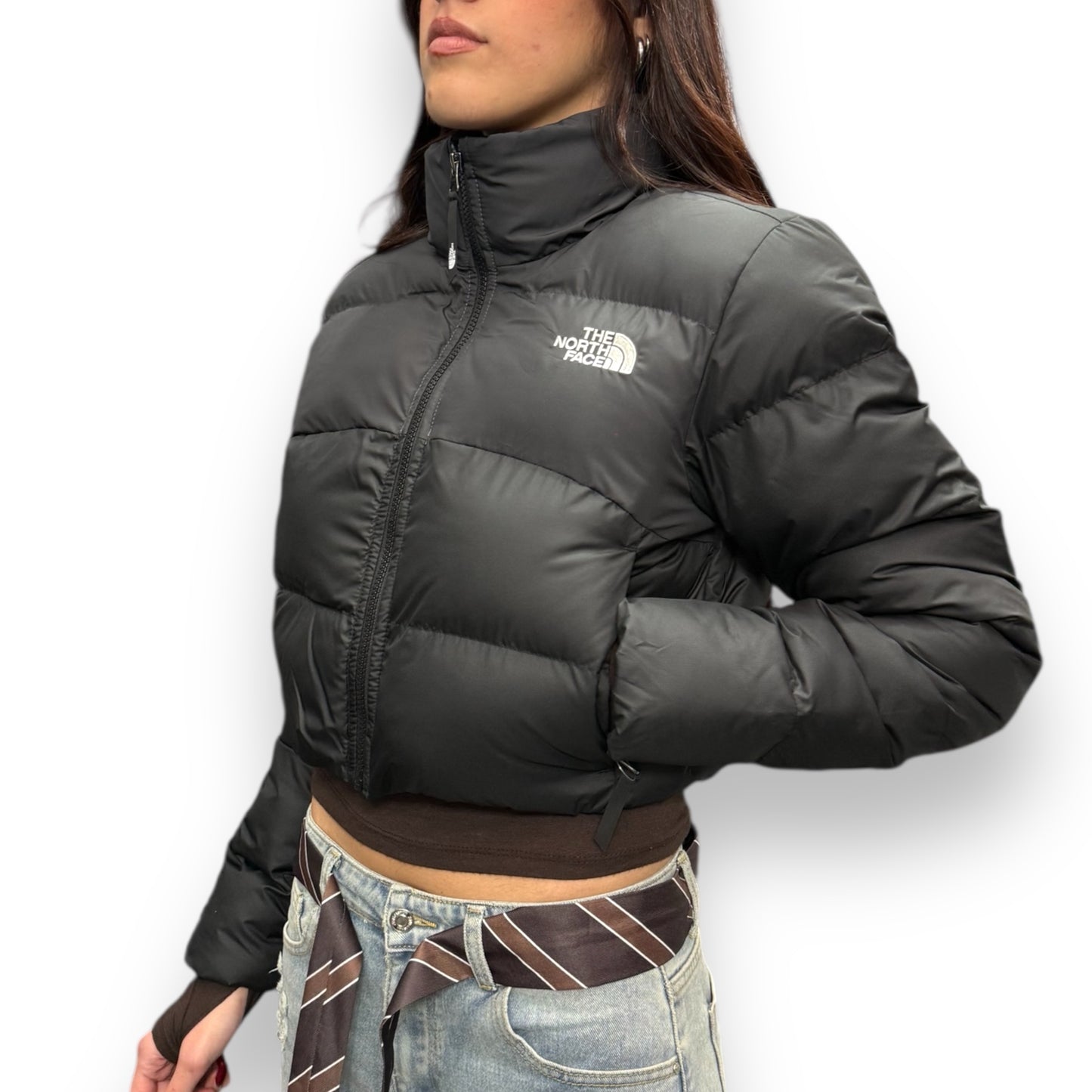 Giubbotto THE NORTH FACE Donna,mod.Saikuru crop, col.Nero