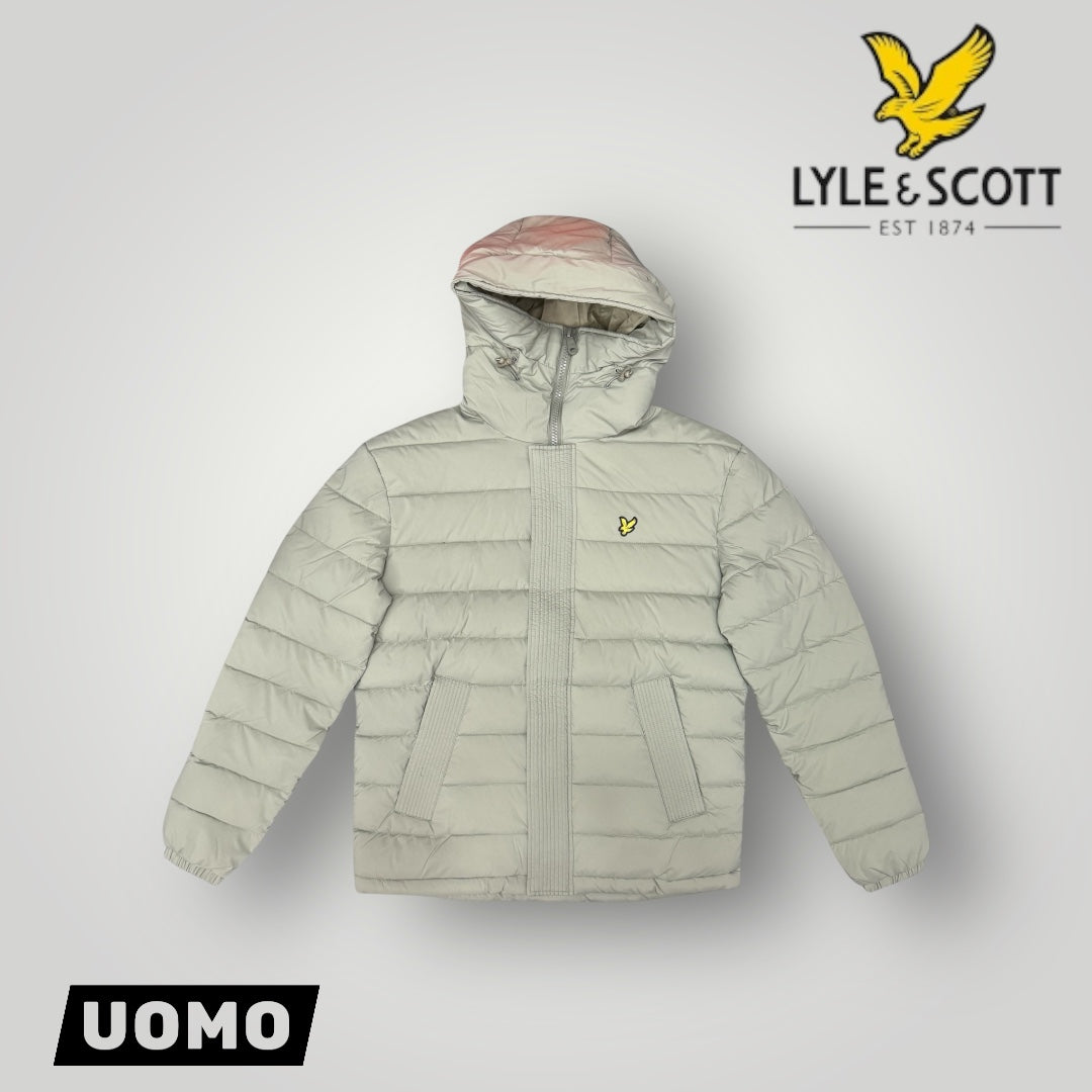 Giubbotto  LYLE&SCOTT mod.Elasticated Puffer, Col.Khaki Smoke