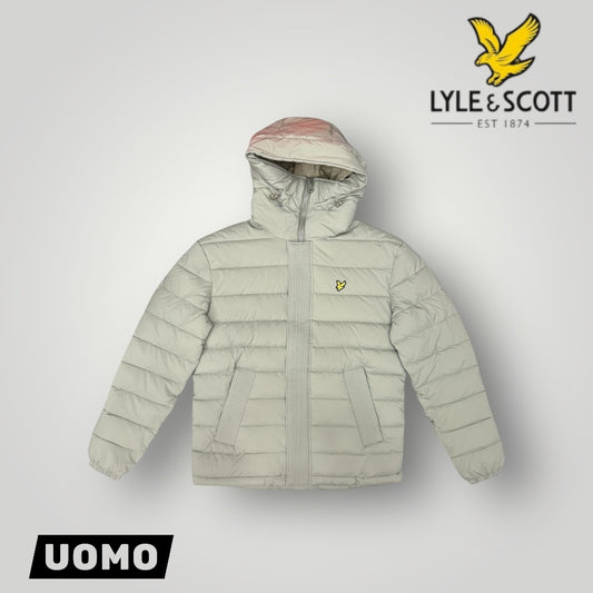 Giubbotto  LYLE&SCOTT mod.Elasticated Puffer, Col.Khaki Smoke