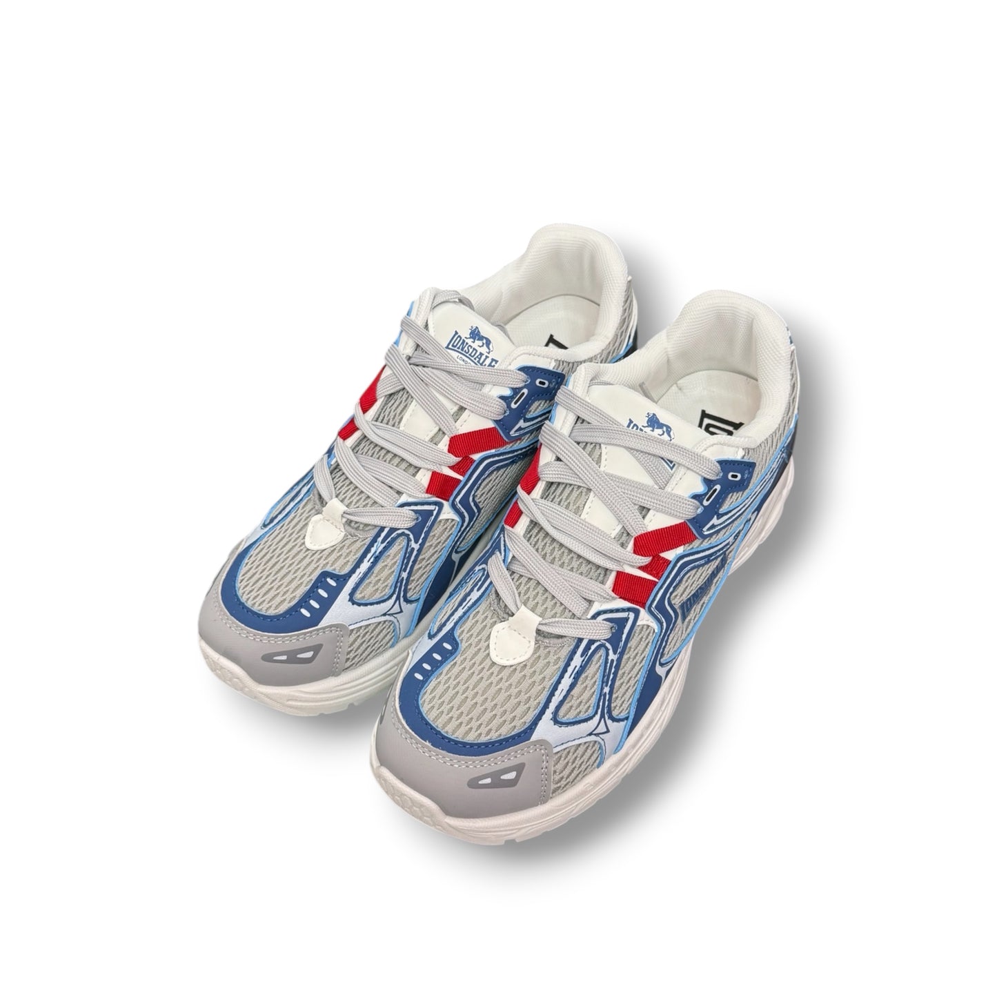 LONSDALE- Scarpe Uomo, Col.Silver Blue