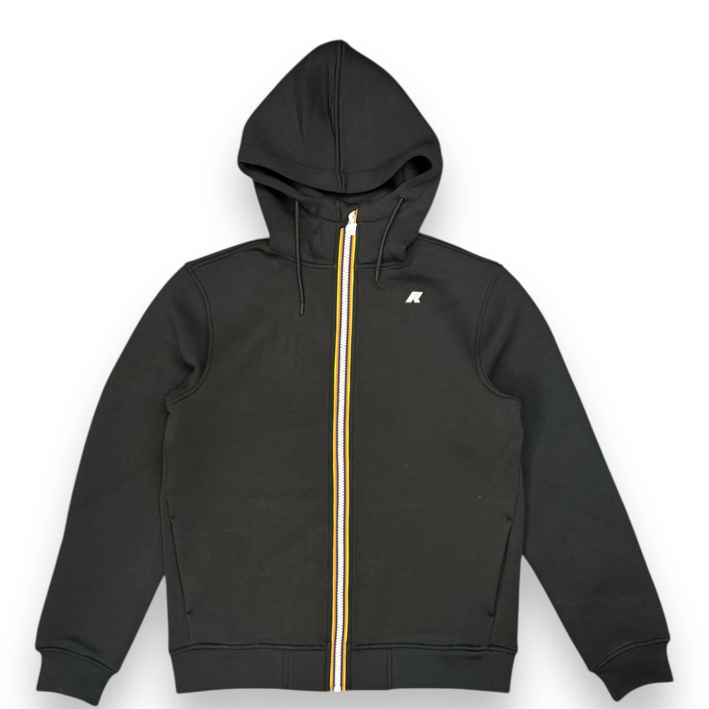 Giubbotto-Felpa K-WAY Uomo, mod.Rainer Spacer, Col.Nero