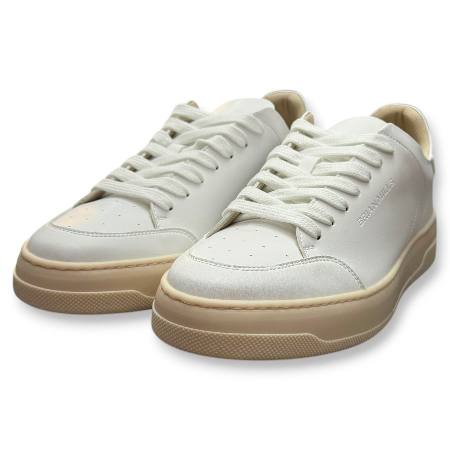BRIAN MILLS- Scarpe Uomo, mod.582, Col.Bianco/Bianco