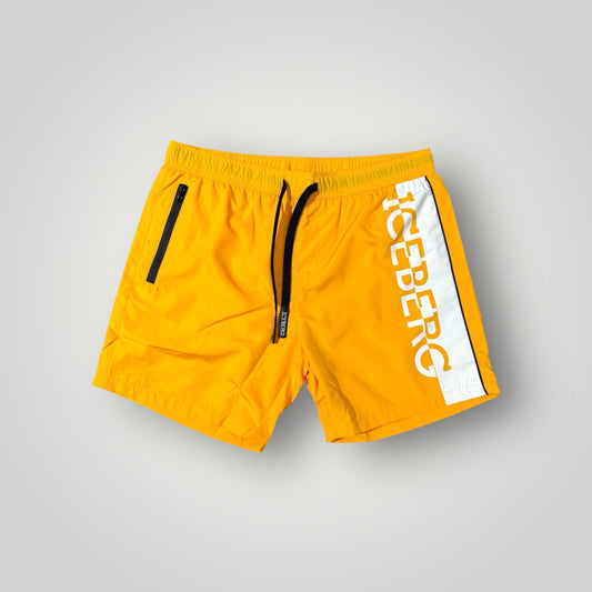 Costume Uomo ICEBERG BEACHWEAR, Col.Giallo MOD.(ICEGMBM09)-(veste piccolo)