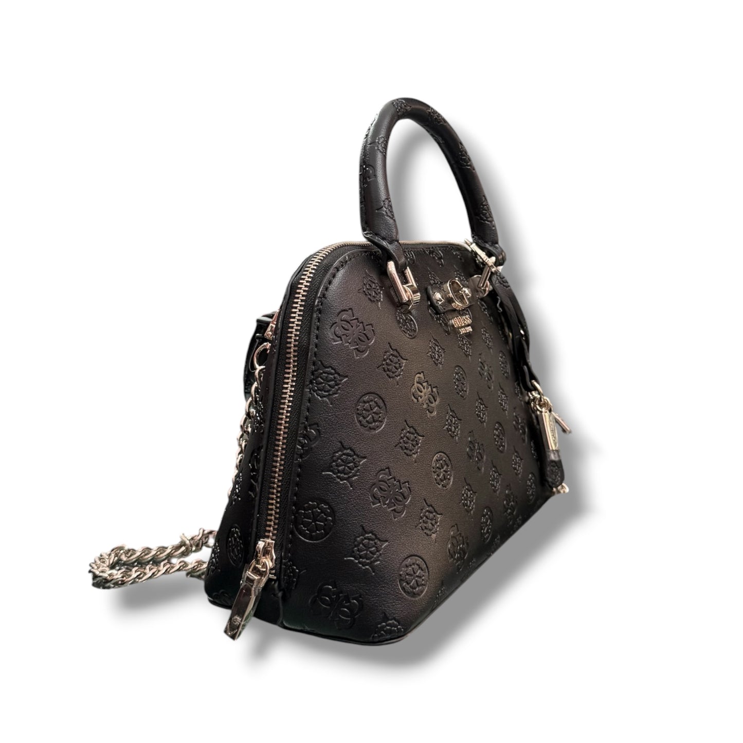 GUESS- Borsa Donna, Group:DITA, (dimensione piccola), Col.Black logo