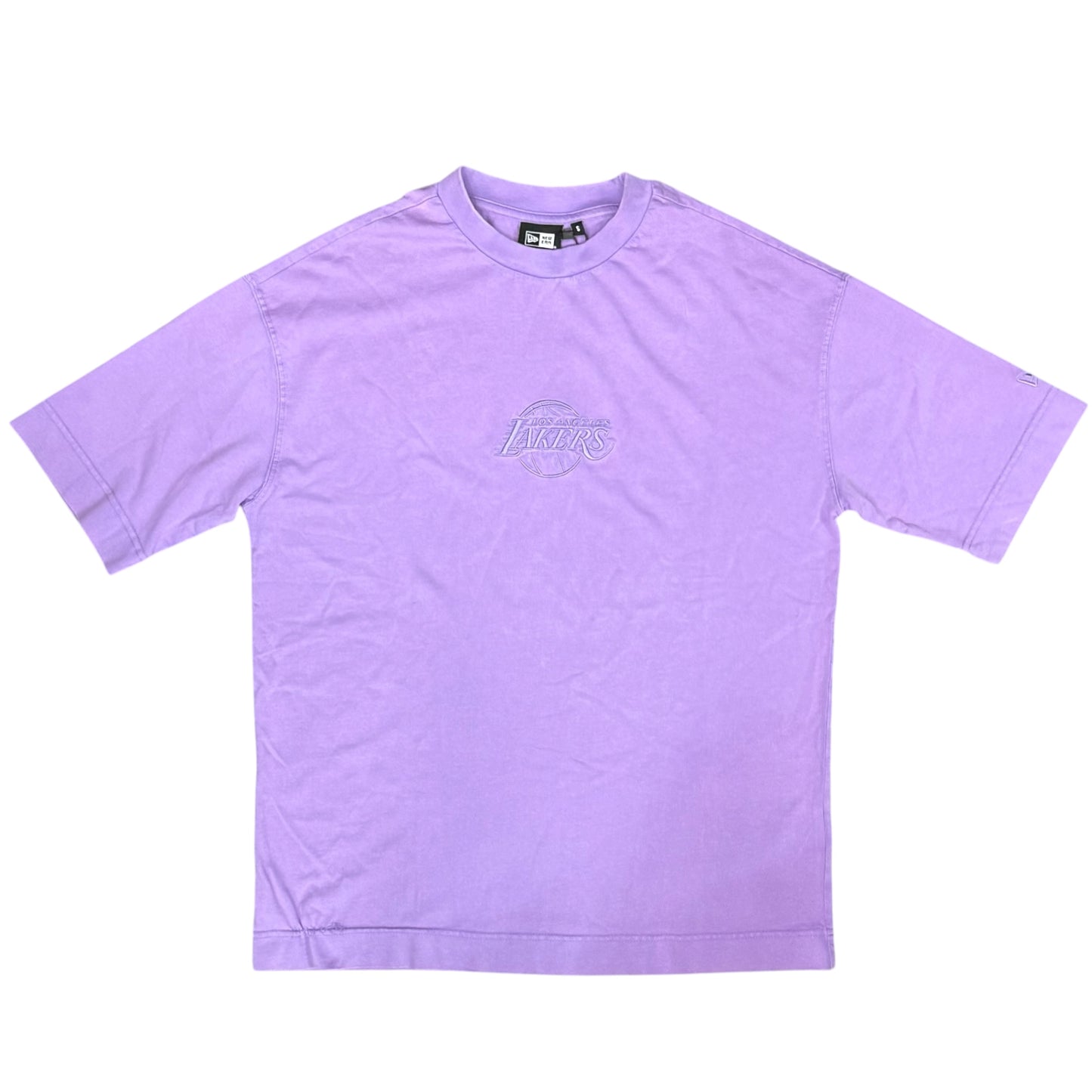 NEW ERA - T-Shirt Uomo LAKERS, Col.Lilla