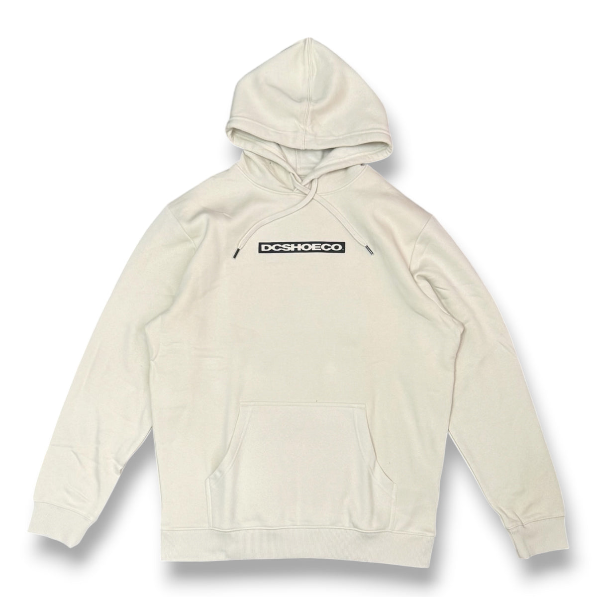 DC - Felpa Uomo con cappuccio e stampa schienale, tex.felpato, Col.Beige