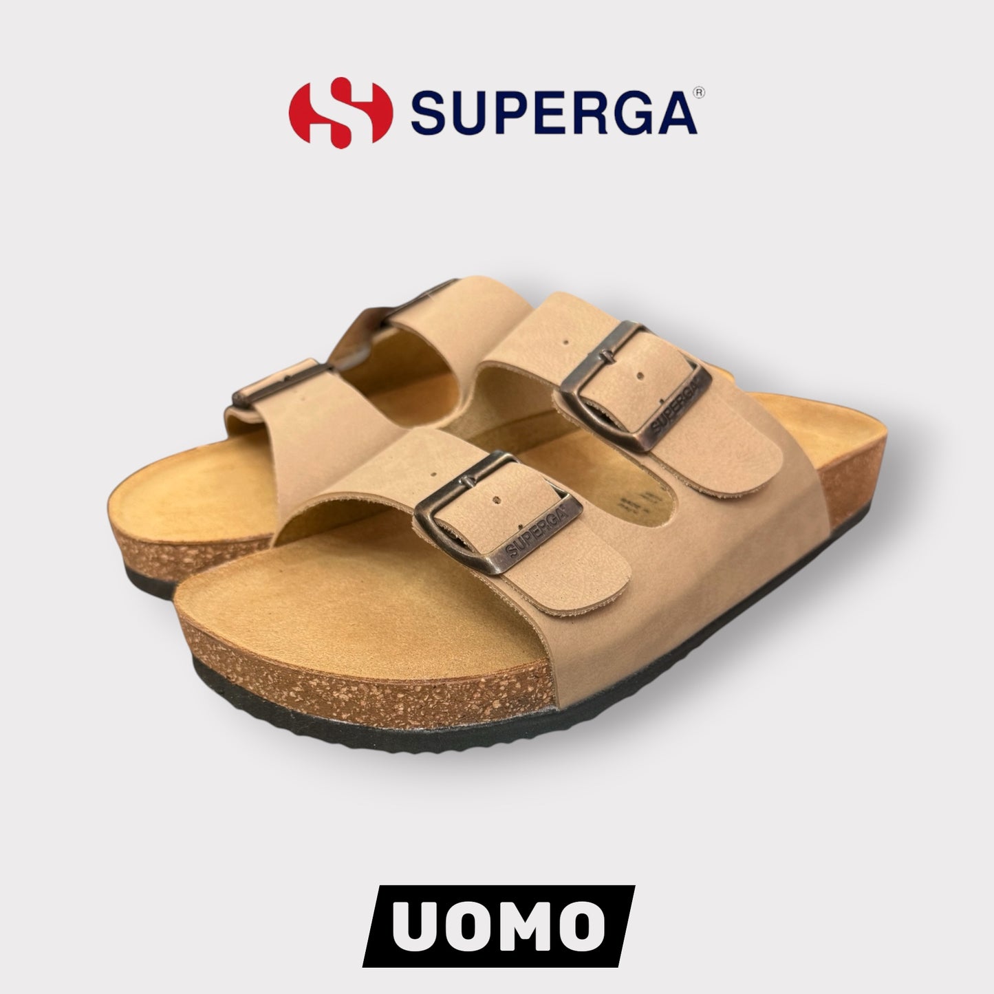 SUPERGA- Scarpe Uomo, col.Beige