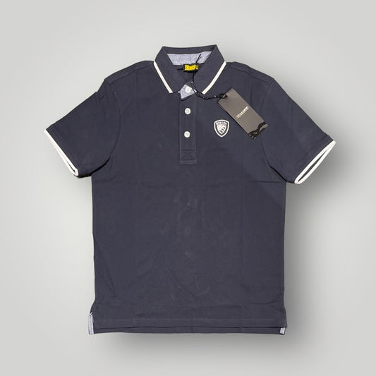 Polo BLAUER Uomo piquet, RegulrFit, col.Blu